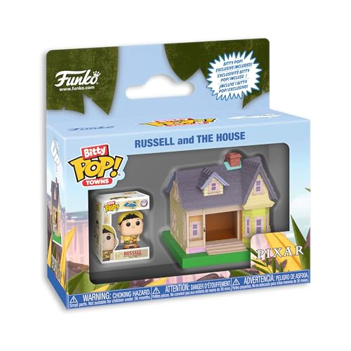 FUNKO POP BITTY TOWN UP RUSSELL Y LA CASA - 1