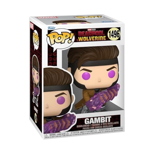 FUNKO POP MARVEL DEADPOOL WOLVERINE GAMBIT - 1
