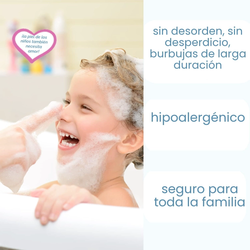 TRUKID BUBBLE PODZ BAÑO DE BURBUJAS PARA NIÑOS PEQUEÑOS Y BEBE S SIN LAGRIMAS SUAVE Y REFRESCANTE - 4