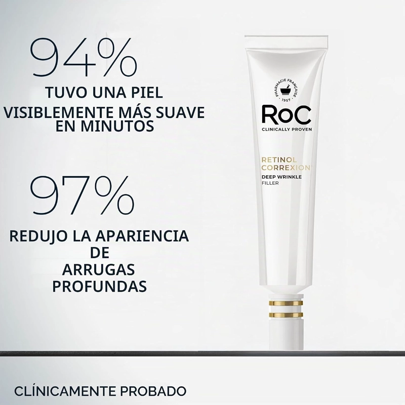 ROC RETINOL CORREXION RELLENO FACIAL DE ARRUGAS PROFUNDAS CON ACIDO HIALURONICO Y RETINOL REGALOS - 2