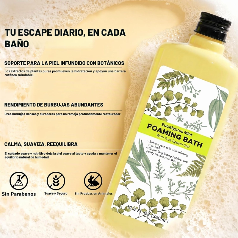 SERENITY SANCTUARY BAÑO DE BURBUJAS PARA MUJER JUEGO DE REGALO PERFUMADO PARA ADULTOS 512 ONZAS - 2