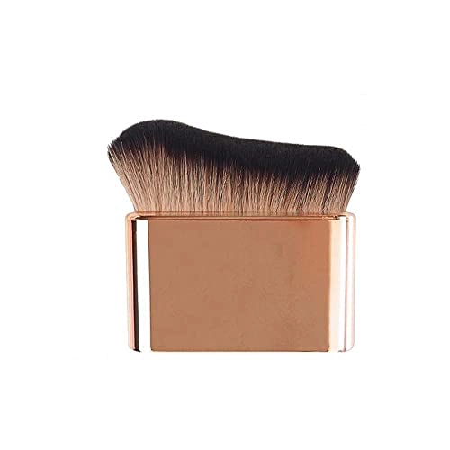 CEPILLO DE MEZCLA AUTOBRONCEADORA GRANDE AUTOBRONCEADOR PROFESIONAL KABUKI POLVO BASE COLORETE - 3