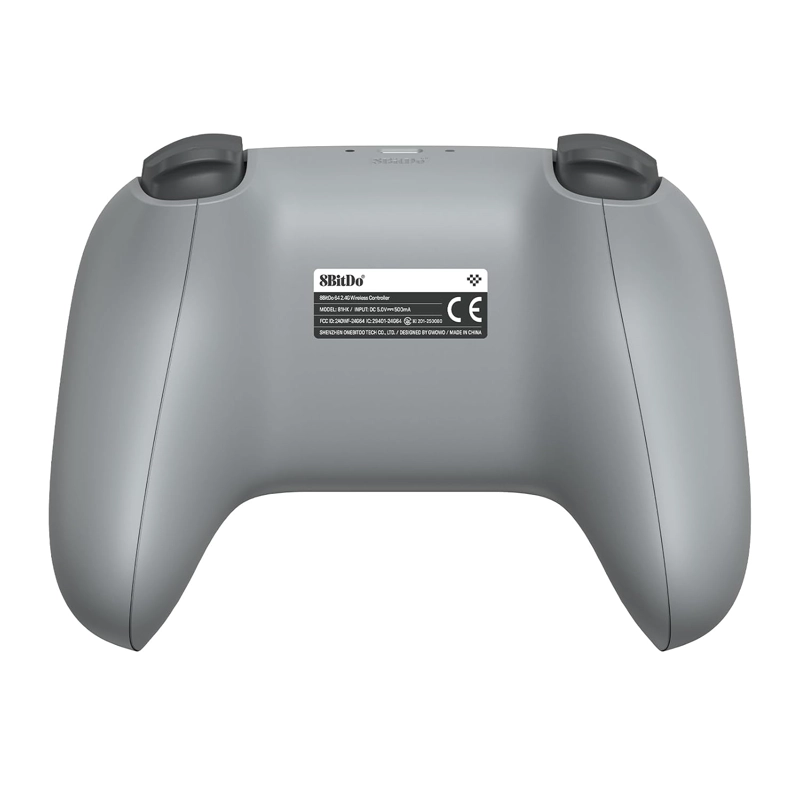 8BITDO 64 2.4G WIRELESS CONTROLLER FOR N64 CONSOLE, ANALOGUE 3D, AND WINDOWS GREY - 3