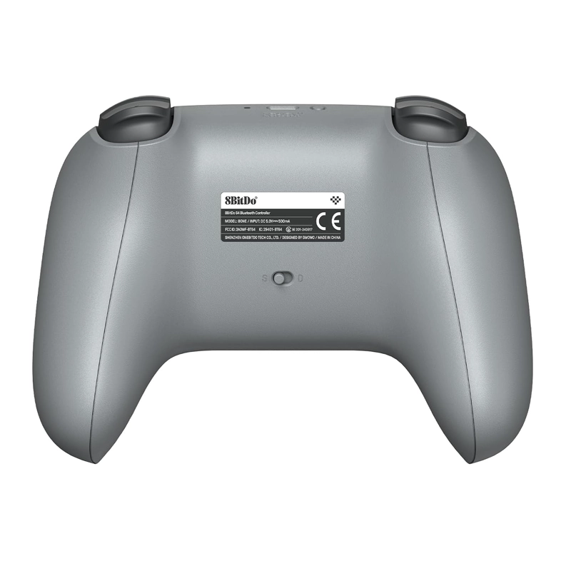 8BITDO 64 BLUETOOTH CONTROLLER FOR ANALOGUE 3D, SWITCH, SWITCH 2, WINDOWS, AND ANDROID GREY - 3