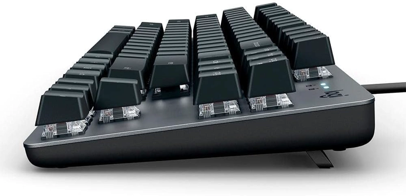 LOGITECH TECLADO MECANICO CON CABLE K835 TKL CON MARCO DE ALUMINIO E INTERRUPTOR ROJO LINEAL - 2
