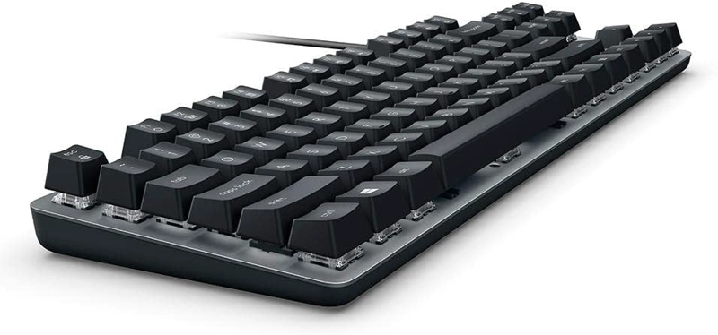LOGITECH TECLADO MECANICO CON CABLE K835 TKL CON MARCO DE ALUMINIO E INTERRUPTOR ROJO LINEAL - 3