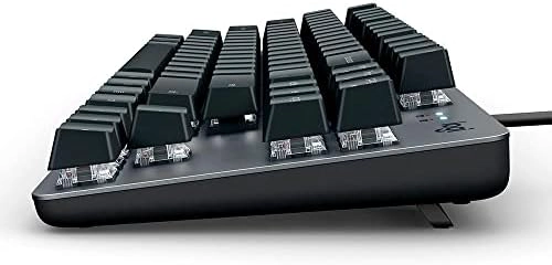 LOGITECH TECLADO MECANICO CON CABLE K835 TKL CON MARCO DE ALUMINIO E INTERRUPTOR ROJO LINEAL - 5