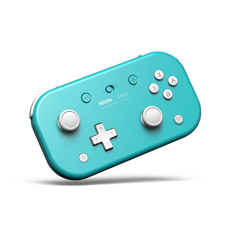 8BITDO LITE 2 BLUETOOTH GAMEPAD FOR SWITCH, SWITCH LITE, ANDROID AND RASPBERRY PI TURQUOISE - 1