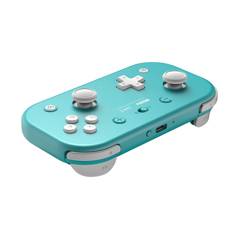 8BITDO LITE 2 BLUETOOTH GAMEPAD FOR SWITCH, SWITCH LITE, ANDROID AND RASPBERRY PI TURQUOISE - 2