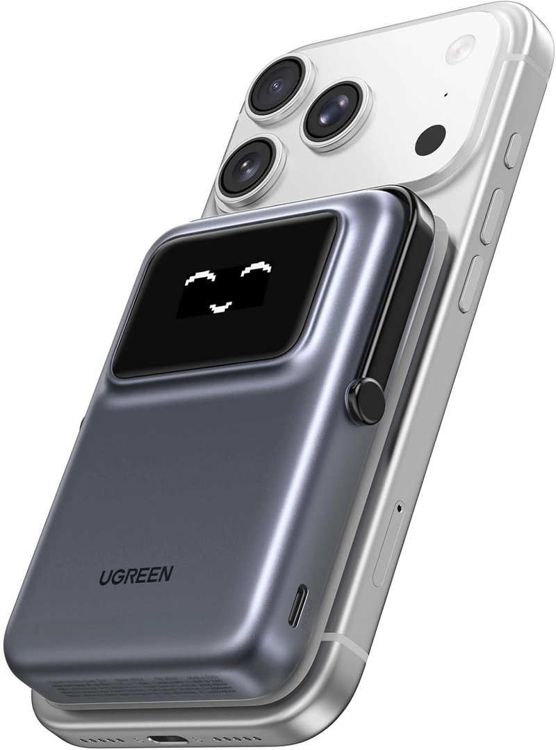 UGREEN UNO 10000MAH BANCO MAGNE TICO PD 20W QI 7.5W PARA IPHONE - 1
