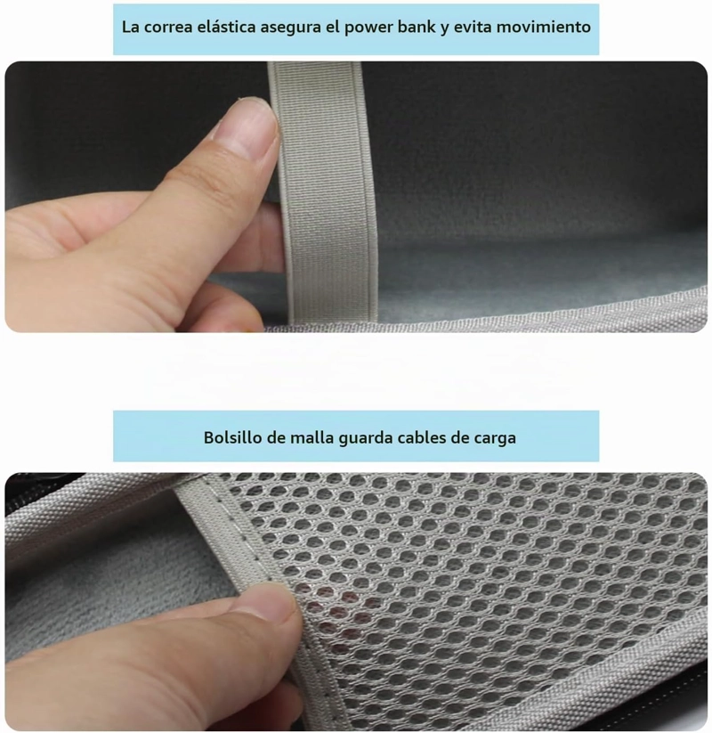 ESTUCHE RIGIDO DE VIAJE PARA PORTATIL ANKER POWER BANK 25,000MAH CAJA DE TRANSPORTE PARA PRIME - 5