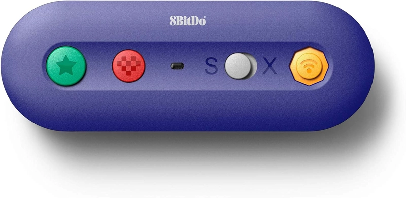 8BITDO GBROS. ADAPTADOR INALAMBRICO PARA SWITCH/SWTICH 2 FUNCIONA CON GAMECUBE CON CABLE - 3