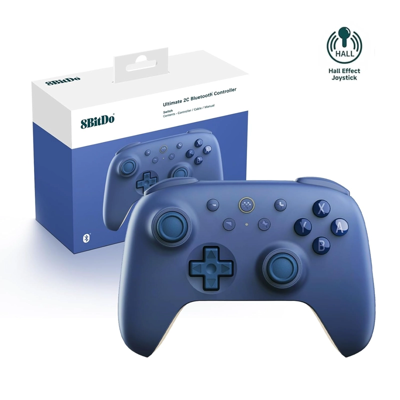 8BITDO ULTIMATE 2C BLUETOOTH CONTROLLER PARA SWITCH 2, SWITCH, SWITCH CONTROLLER CON 6-AXIS MOTION - 1
