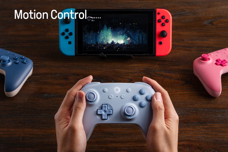 8BITDO ULTIMATE 2C HALL EFFECT JOYSTICKS BLUETOOTH CONTROLLER CON REMAPPABLE L4/R4 BUMPERS, 6-AXIS - 4
