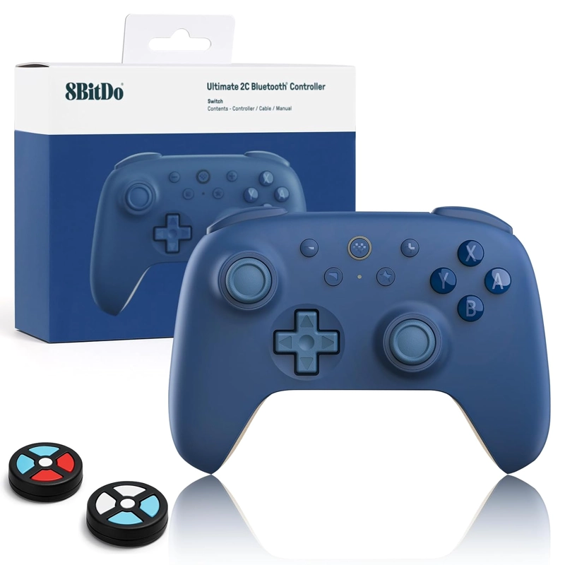 8BITDO ULTIMATE 2C BLUETOOTH CONTROLLER PARA SWITCH/SWITCH 2 - INALAMBRICO PARA JUEGOS GAMER - 1