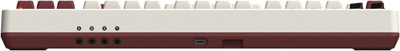 8BITDO TECLADO MECANICO RETRO DE 87 TECLAS BLUETOOTH/2.4G/USB-C, INTERCAMBIABLE EN CALIENTE, DOS - 3