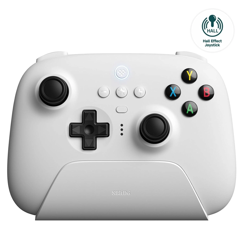 8BITDO ULTIMATE 2.4G INALAMBRICO CONTROLLER, HALL EFFECT JOYSTICK UPDATE, PARA JUEGOS GAMER - 1