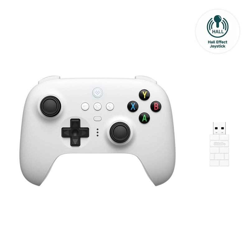 8BITDO ULTIMATE 2.4G INALAMBRICO CONTROLLER, HALL EFFECT JOYSTICK UPDATE, PARA JUEGOS GAMER - 2