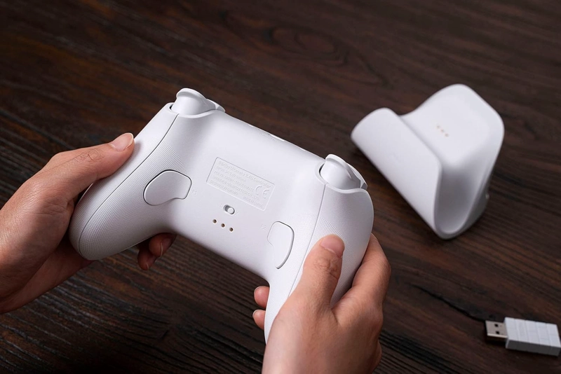 8BITDO ULTIMATE 2.4G INALAMBRICO CONTROLLER, HALL EFFECT JOYSTICK UPDATE, PARA JUEGOS GAMER - 5