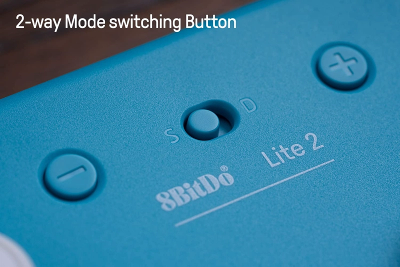 8BITDO LITE 2 BLUETOOTH CONTROLLER CON MOTION CONTROLS, LINEAR MOTORS VIBRATION, JOYSTICKS, - 5