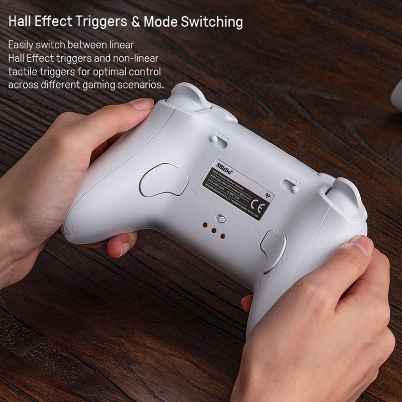 8BITDO ULTIMATE 2 CONTROLADOR BLUETOOTH CON JOYSTICKS TMR PARA SWITCH, PC CON WINDOWS, CONTROLADOR - 3
