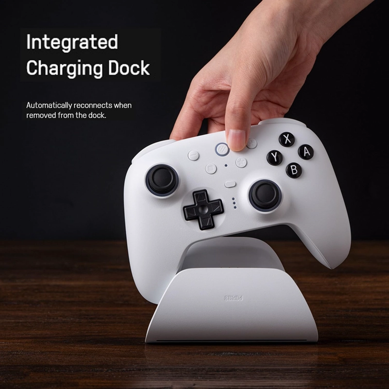 8BITDO ULTIMATE 2 CONTROLADOR BLUETOOTH CON JOYSTICKS TMR PARA SWITCH, PC CON WINDOWS, CONTROLADOR - 5