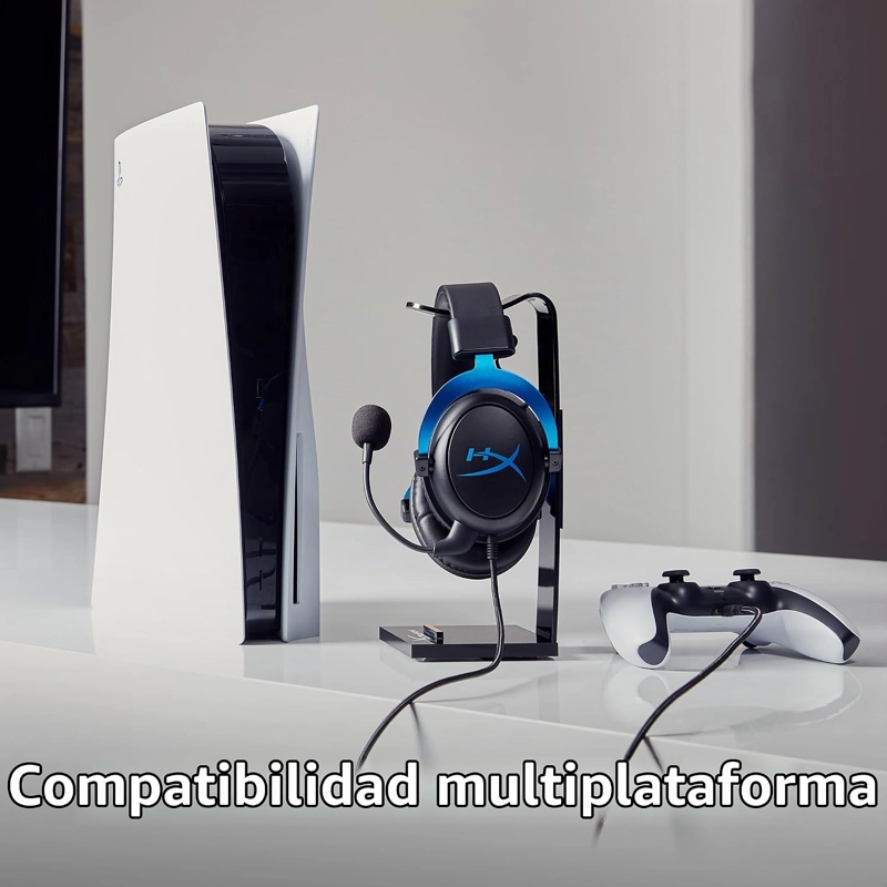 HYPERX CLOUD - AURICULARES PARA JUEGOS, COMODIDAD CON ESPUMA VISCOELASTICA, MICROFONO - 4
