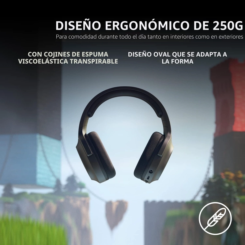 RAZER BARRACUDA X AURICULARES INALAMBRICOS PARA JUEGOS Y MOVILES, COLOR - 3