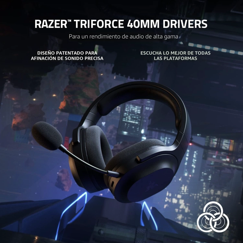 RAZER BARRACUDA X AURICULARES INALAMBRICOS PARA JUEGOS Y MOVILES, COLOR - 4