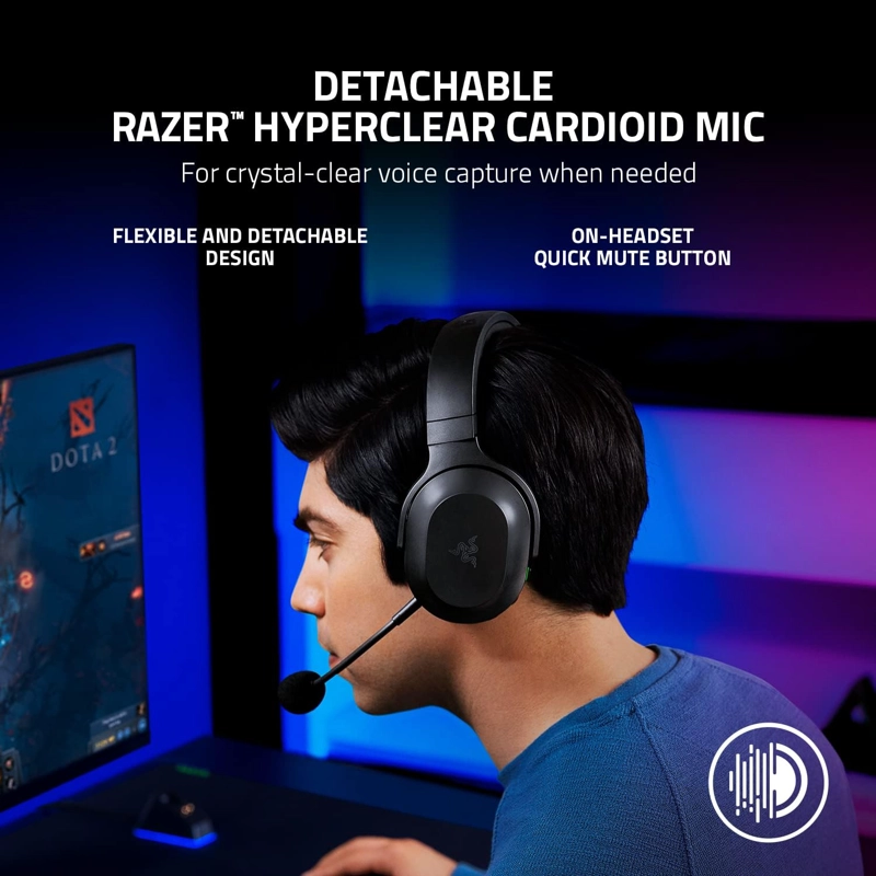 RAZER BARRACUDA X AURICULARES INALAMBRICOS PARA JUEGOS Y MOVILES, COLOR - 5
