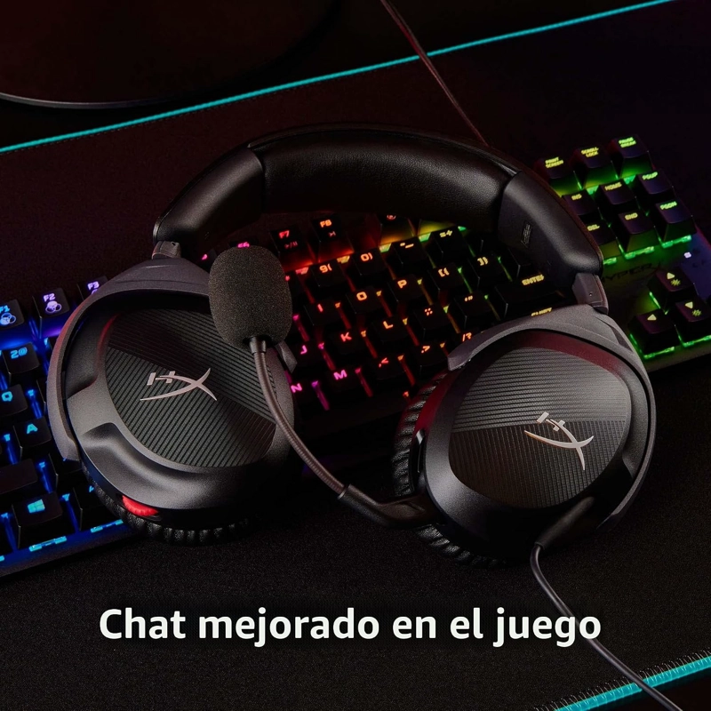 HYPERX CLOUD STINGER 2 - AURICULARES PARA JUEGOS, CON SONIDO DTS HEADPHONE:X SPATIAL AUDIO, - 2