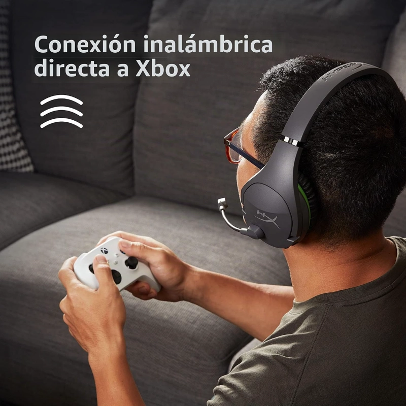 HYPERX CLOUDX STINGER CORE - AURICULARES INALAMBRICOS PARA JUEGOS, PARA XBOX SERIES X S Y XBOX ONE, - 3
