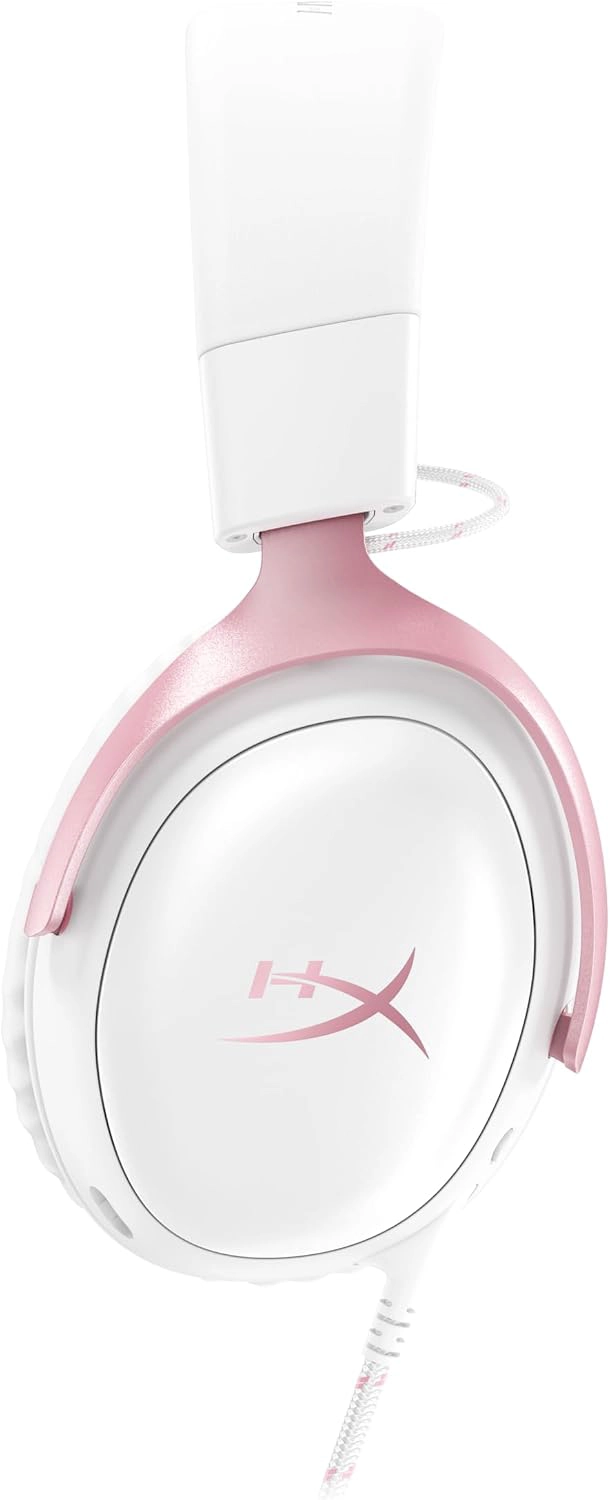 HYPERX CLOUD III WIRED PARA JUEGOS GAMER HEADSET, PC, PS5, XBOX SERIES X S, ANGLED 53MM DRIVERS, - 3