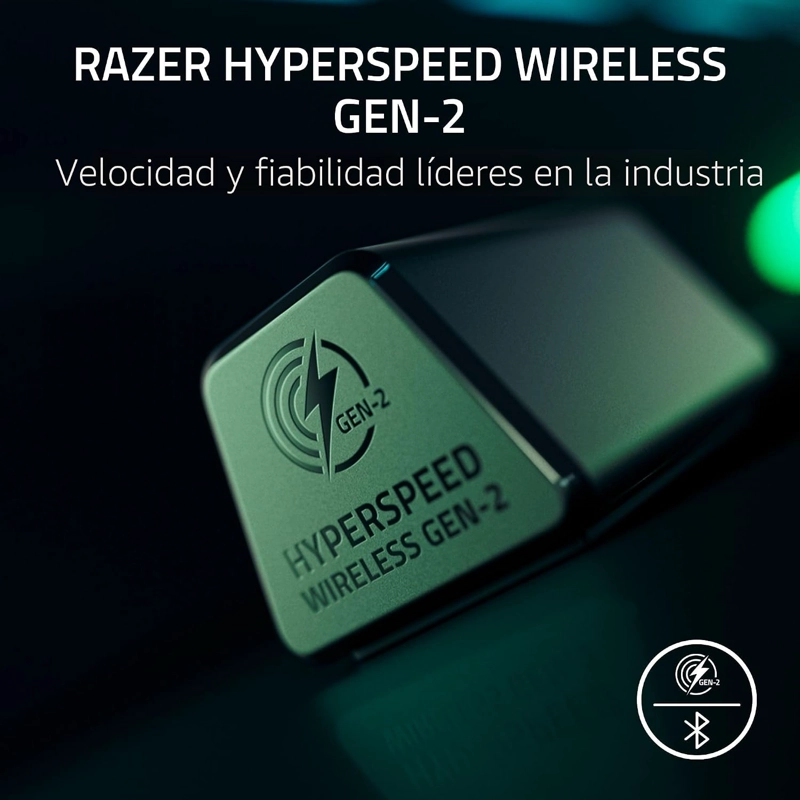 RAZER BLACKSHARK V3 AURICULARES INALAMBRICOS PARA JUEGOS PARA PC, BATERIA DE 70 HORAS, COLOR NEGRO - 3