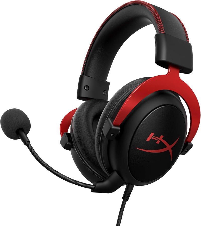 HYPERX CLOUD II - AURICULARES PARA JUEGOS, SONIDO ENVOLVENTE 7.1, ALMOHADILLAS DE ESPUMA - 1
