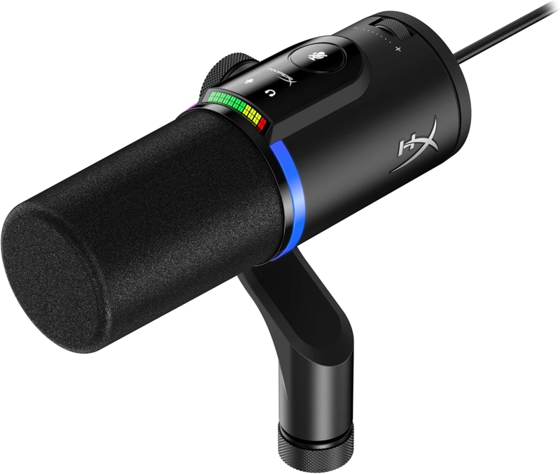 HYPERX FLIPCAST MICROFONO STREAMING XLR/USB DINAMICO PARA PC, MACOS, PLAYSTATION, NINTENDO SWITCH, - 1