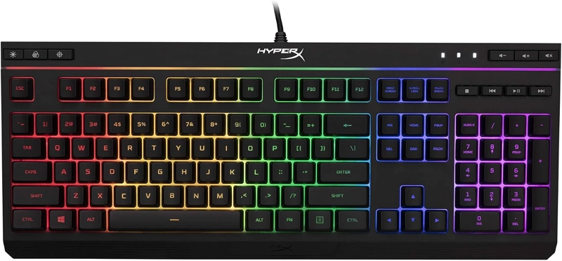 HYPERX CLOUD STINGER 2 AURICULARES PARA JUEGOS TECLADO DE MEMBRANA RGB DE NUCLEO DE ALEACION - 5