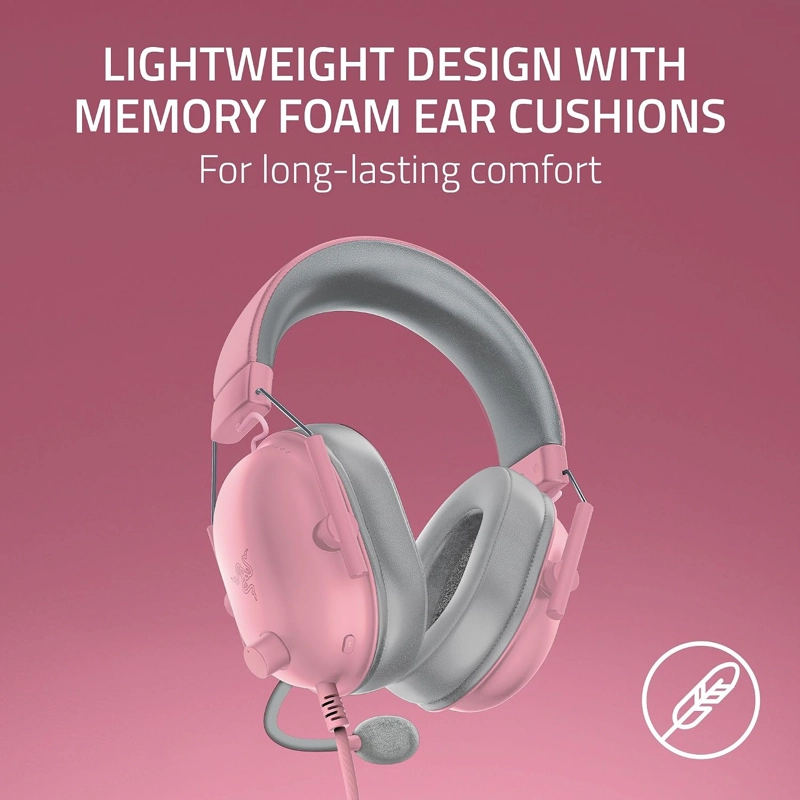 RAZER BLACKSHARK V2 X AURICULARES CON CABLE PARA JUEGOS PARA XBOX, ROSA - 5