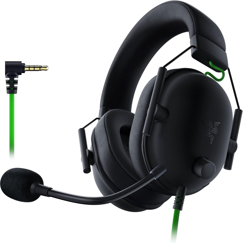 RAZER BLACKSHARK V2 X AURICULARES PARA JUEGOS: SONIDO ENVOLVENTE ESPACIAL THX 7.1 - CONTROLADORES - 1
