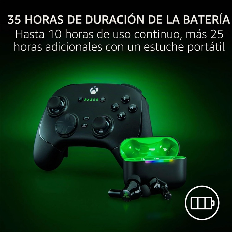 RAZER HAMMERHEAD V3 X AURICULARES INALAMBRICOS MULTIPLATAFORMA PARA JUEGOS, EDICION XBOX - 4