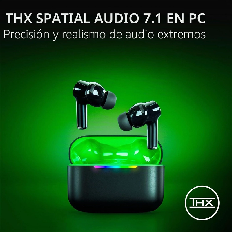 RAZER HAMMERHEAD V3 X AURICULARES INALAMBRICOS MULTIPLATAFORMA PARA JUEGOS, EDICION XBOX - 6