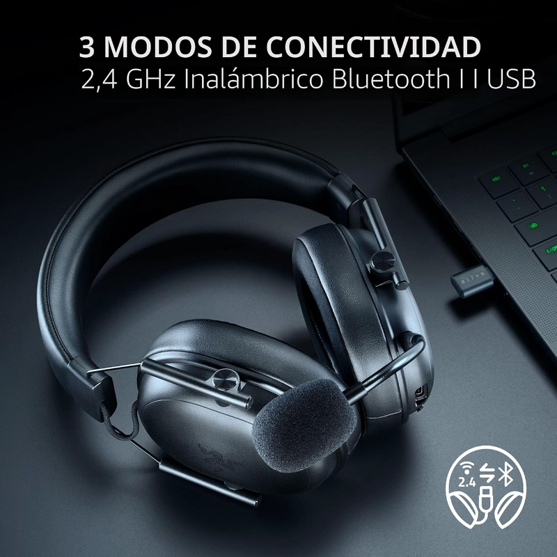 RAZER BLACKSHARK V3 X HYPERSPEED AURICULARES INALAMBRICOS PARA JUEGOS - 6
