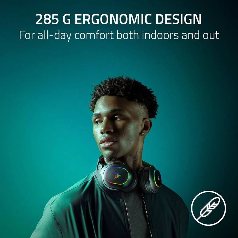 RAZER BARRACUDA X CHROMA AURICULARES INALAMBRICOS PARA JUEGOS, 2.4 GHZ - 3