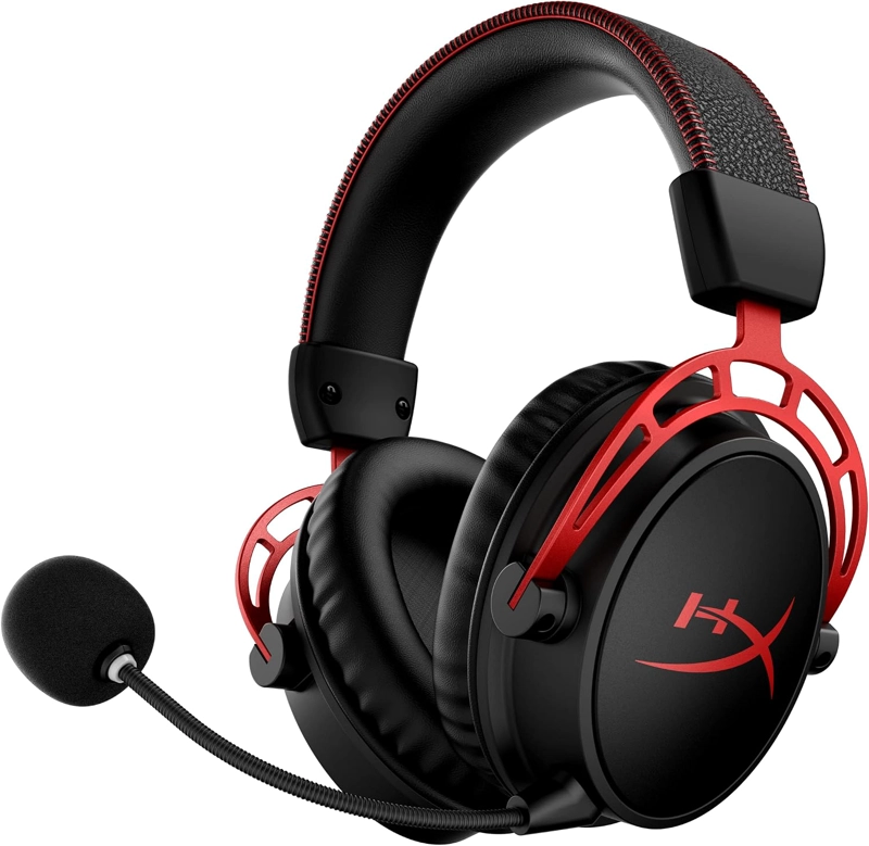 HYPERX CLOUD ALPHA INALAMBRICO - AURICULARES PARA JUEGOS PARA PC, BATERIA - 1