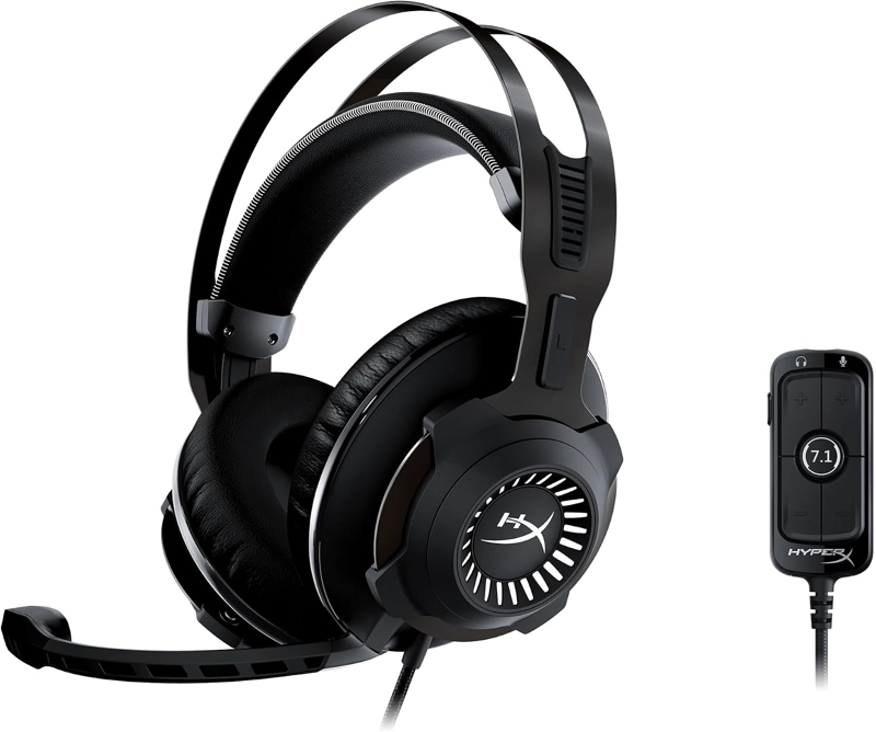 HYPERX CLOUD - AURICULARES PARA JUEGOS CON SONIDO ENVOLVENTE HYPERX 7.1, ESPUMA - 1
