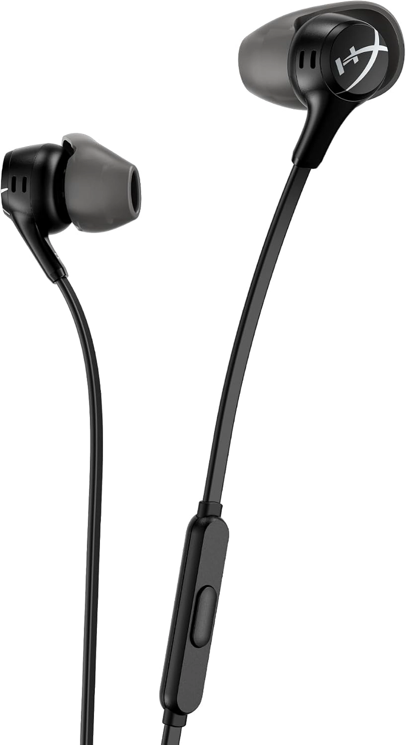 HYPERX CLOUD EARBUDS II CONTROLADORES DE 14MM, CUATRO ALMOHADILLAS, ESTUCHE DE TRANSPORTE - 1