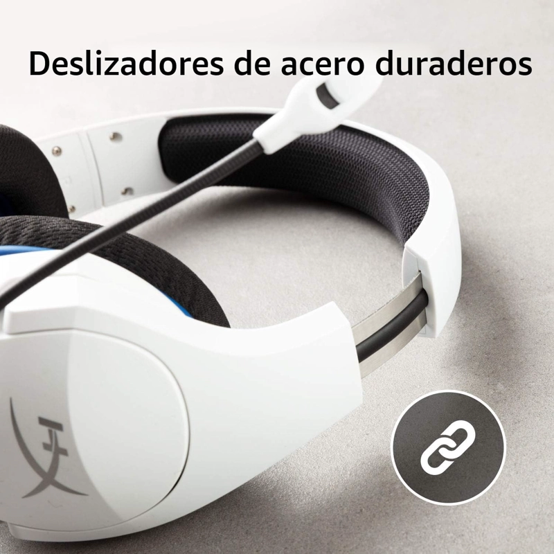 HYPERX HHSS1C-KB-WT/G CLOUD STINGER CORE - AURICULARES INALAMBRICOS PARA JUEGOS, PARA PS4, PS5, PC, - 4