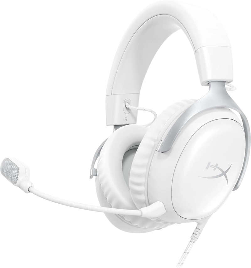 HYPERX CLOUD III WIRED PARA JUEGOS GAMER HEADSET, PC, PS5, XBOX SERIES X S, ANGLED 53MM DRIVERS, - 1