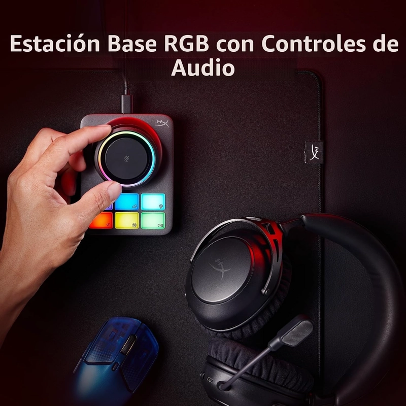 HYPERX CLOUD ALPHA 2 INALAMBRICO PARA JUEGOS GAMER HEADSET CON 53MM DUAL-CHAMBER DRIVERS Y UP TO - 4