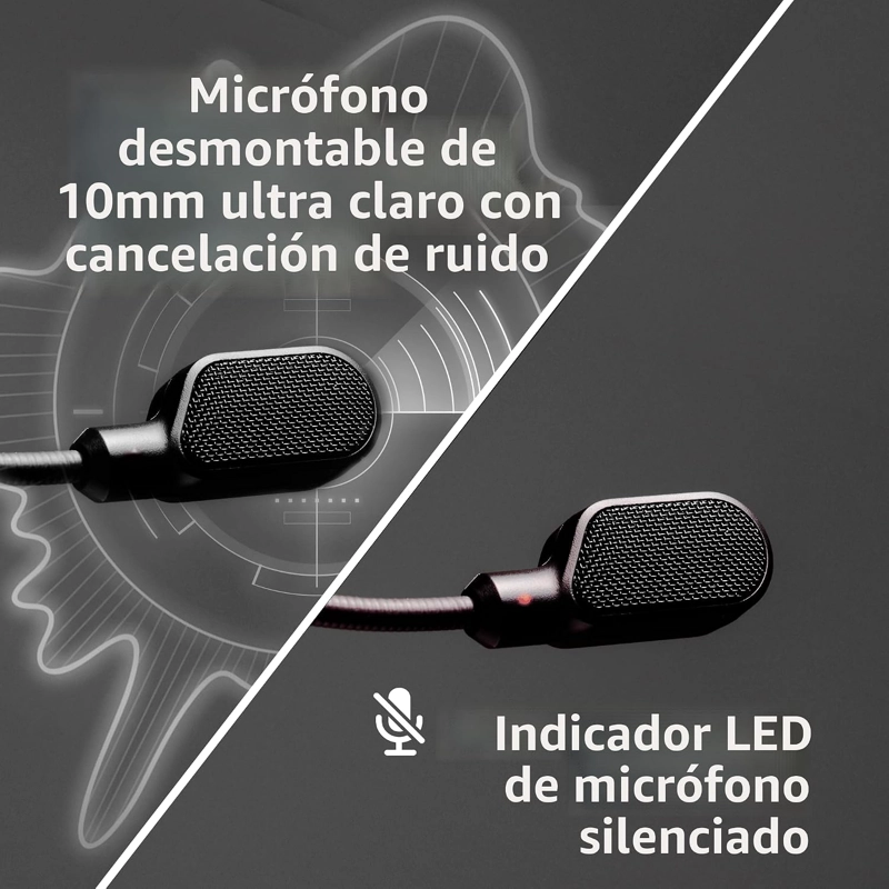 HYPERX CLOUD III AURICULARES CON CABLE PARA JUEGOS, PC, PS5, XBOX SERIES X S, CONTROLADORES - 4